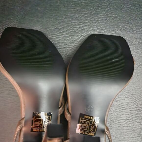 Nasty Gal Square Toe Wrap Around Stiletto Heels - Picture 11 of 14